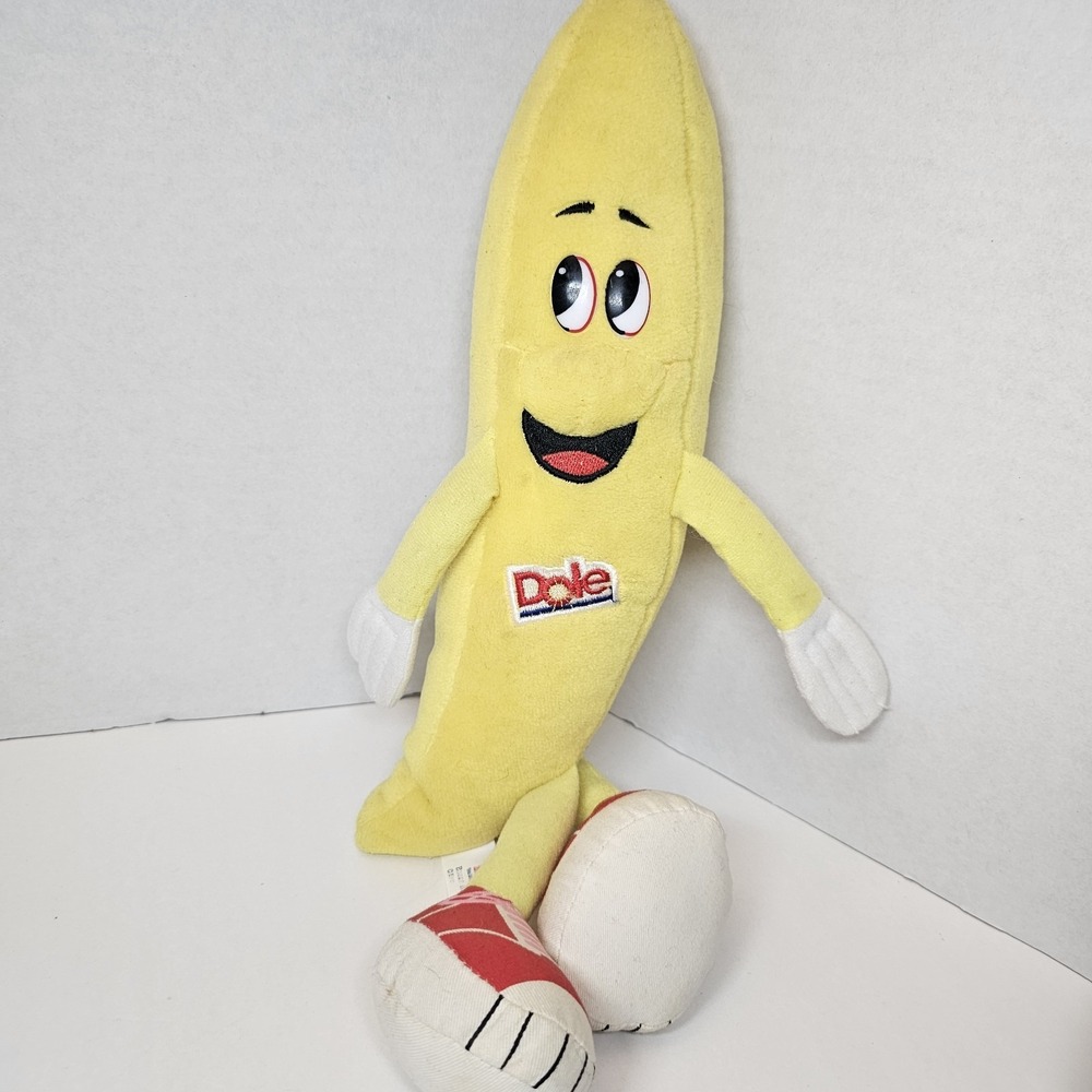Vintage Dole Bobby Banana Plush 1997 Stuffed Toy